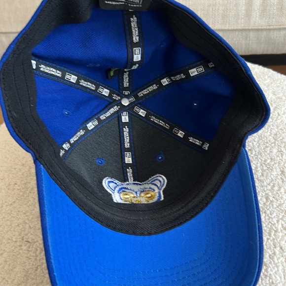 NWOT Cubby Bear Hat Cubs Baseball Hat medium-large Major League Baseball blue - Picture 3 of 5